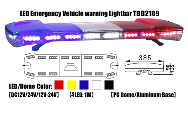 warning lightbar TBD2109